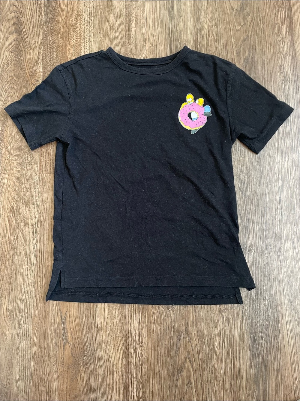 PopSugar x Old Navy Black Kids Simpsons Graphic Tee Size M 8